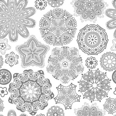 süslü çiçekler sorunsuz arka plan