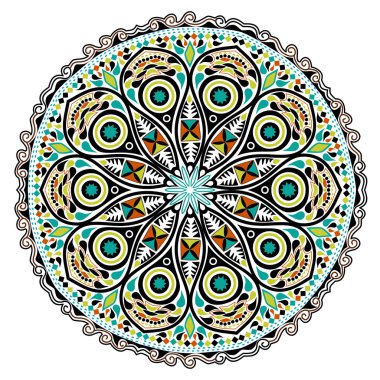 Dekoratif yuvarlak dantel