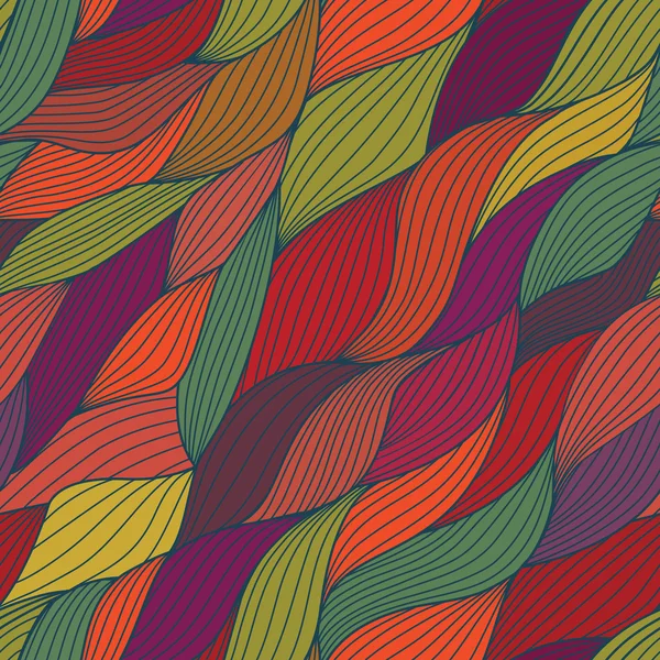 Patrón abstracto dibujado a mano — Vector de stock