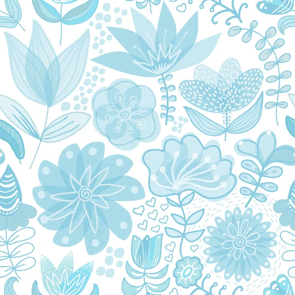 Floral seamless pattern — Stock Vector