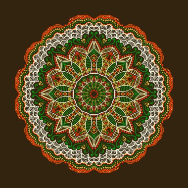 Dekoratif yuvarlak dantel modeli