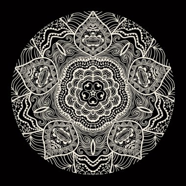 Dekoratif yuvarlak dantel modeli