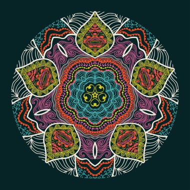 Dekoratif yuvarlak dantel modeli