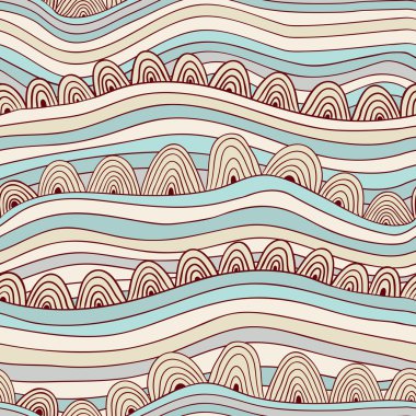 Şerit ile soyut seamless modeli