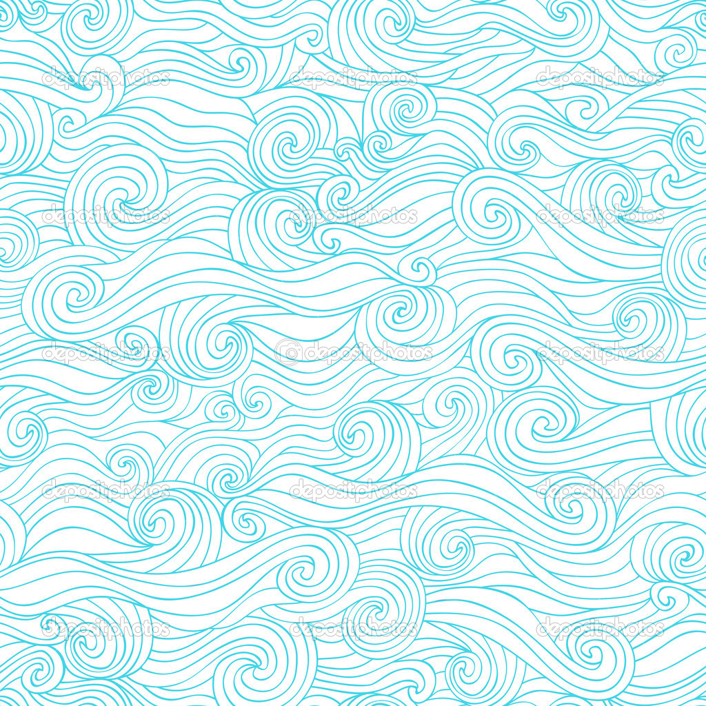 Seamless waves background