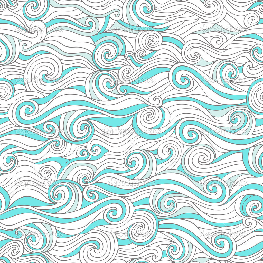 Seamless waves background