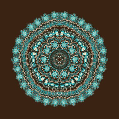 Dekoratif yuvarlak dantel modeli