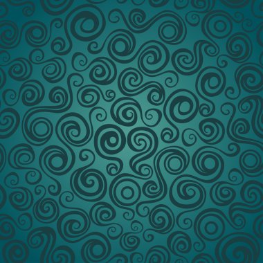 kıvırcık elemanları ile Seamless Modeli