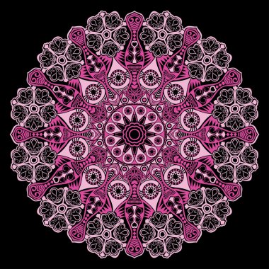 Dekoratif yuvarlak dantel modeli