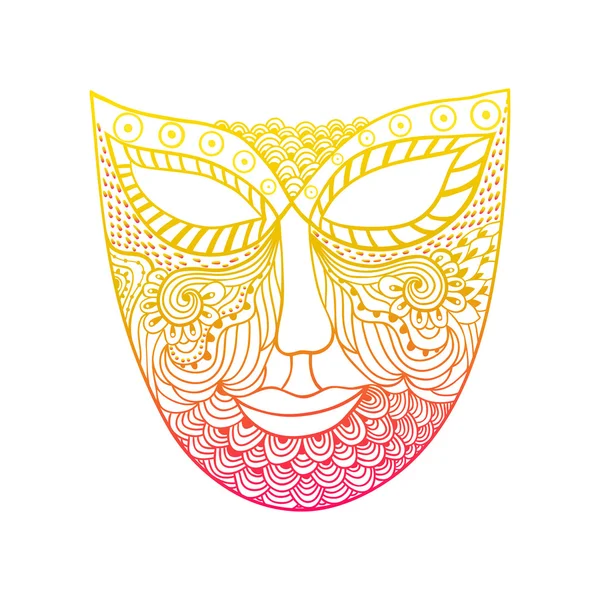 Masskara Festival Mask Vector