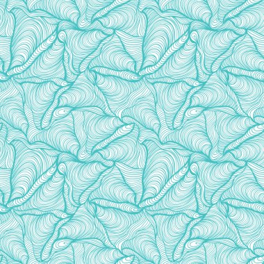 Renksiz, soyut el çizimi desen, dalga arkaplanı