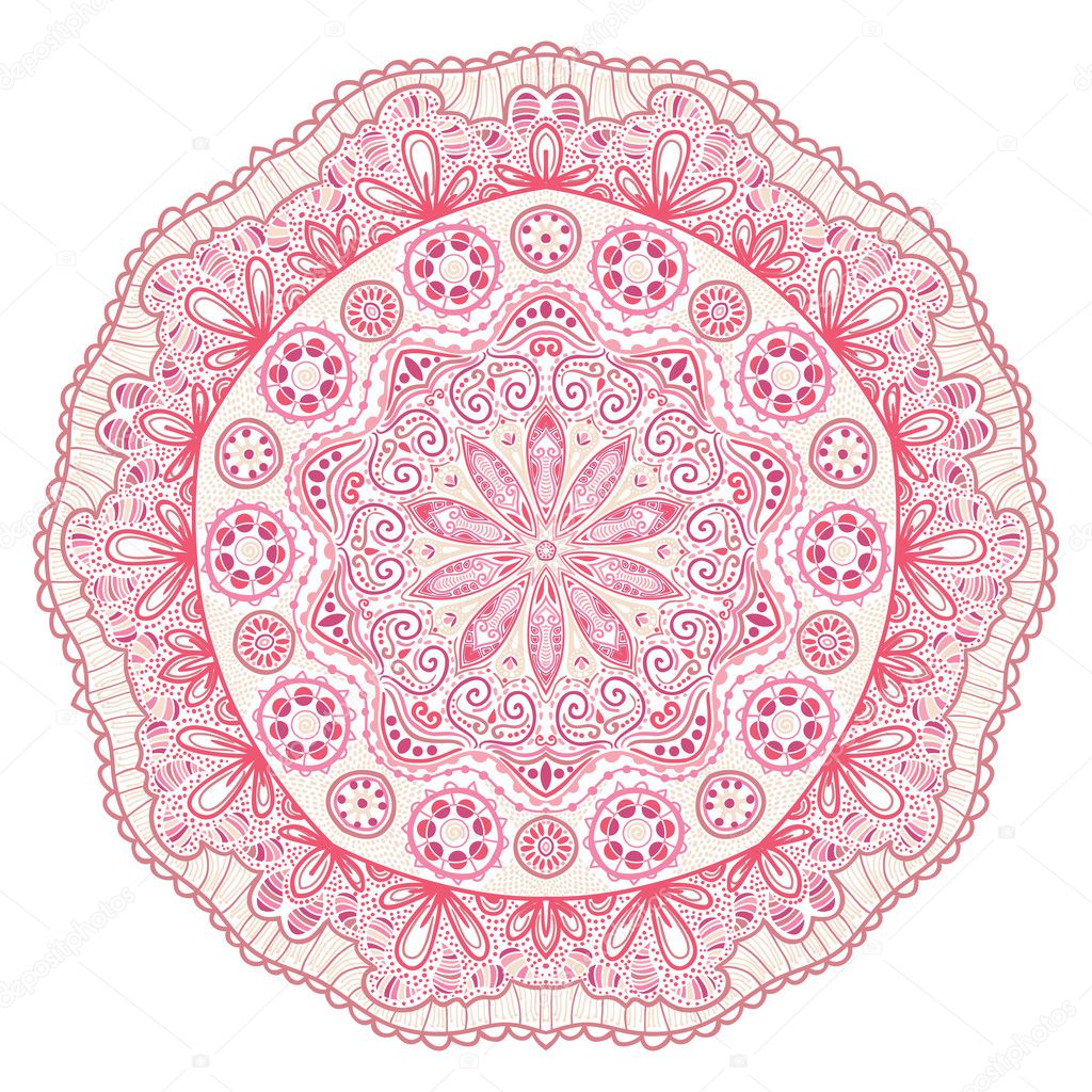 Ornamental lace pattern