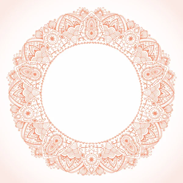 Ornamental lace pattern — Stock Vector