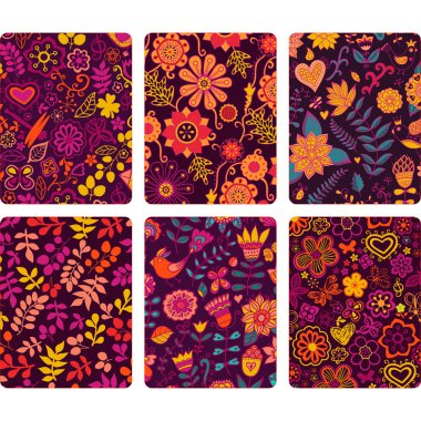 moda tablet derileri. Modern çiçek desenleri