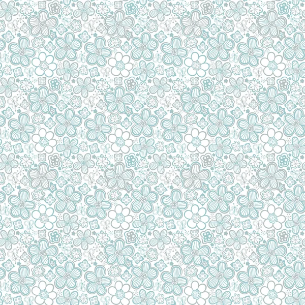 Fondo floral abstracto — Vector de stock