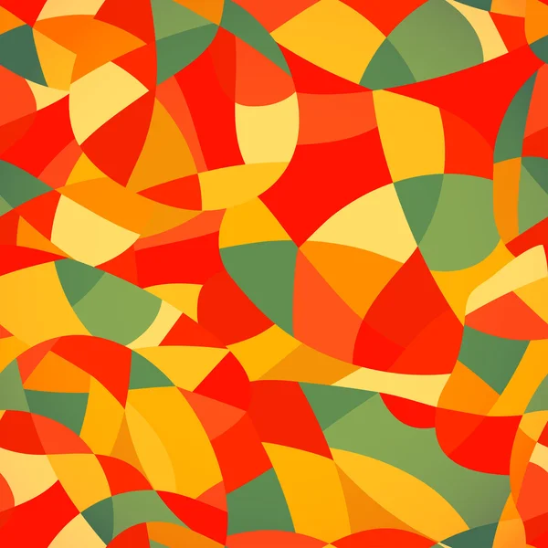 Mosaik abstrakt våg bakgrund. — Stock vektor