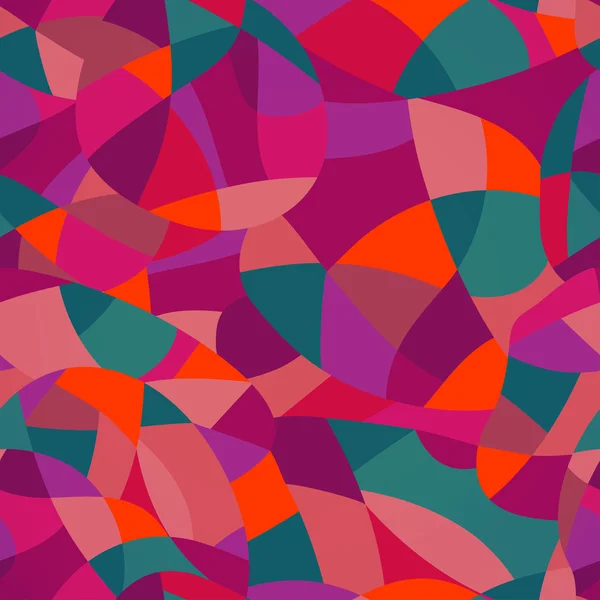 Mosaico abstracto onda fondo . — Vector de stock