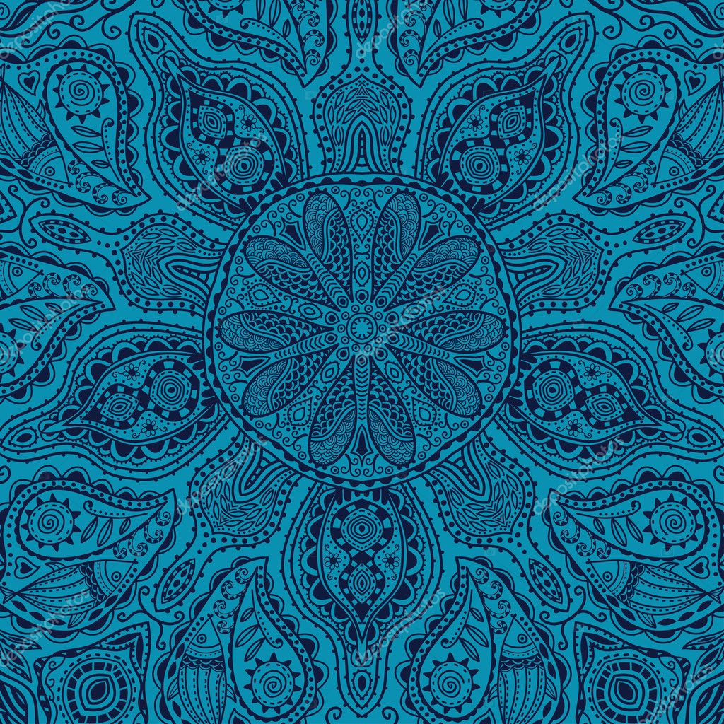 Ornamental lace pattern, circle background with many details, looks ...