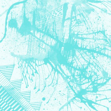 suluboya mavi renkli arka el çekilmiş