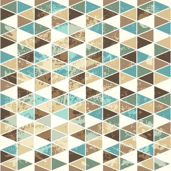 Patrón retro de formas geométricas — Archivo Imágenes Vectoriales
