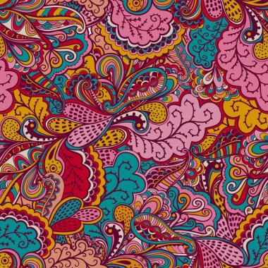 Kusursuz el yapımı dalga deseni, dalgalı arkaplan.