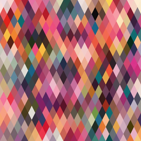 Muster geometrischer Formen, rhombik.Textur mit Fluss des Spektakels — Stockvektor