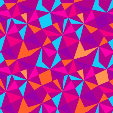 üçgen, mozaik sonsuz deseni ile sorunsuz doku. o sq