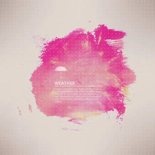 Textura vectorial acuarela. Plantilla de papel grunge rosa. Agua. Nosotros... — Vector de stock