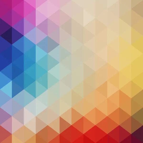 Retro vzor geometrických tvarů. bannerové barevné mosaic. hipst — Stockový vektor