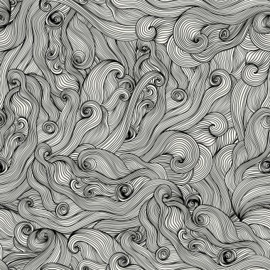 yan kare sorunsuz çizilmiş dalgalar texture.copy bir