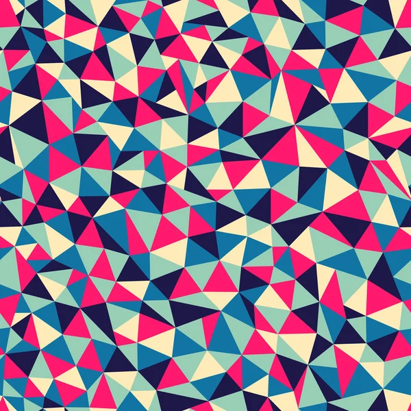 Seamless texture with triangles, mosaic endless pattern — Stock Photo, Image