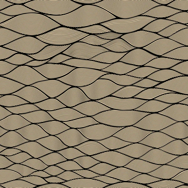Textura de ondas sin costuras, fondo ondulado. Copie ese cuadrado a la s — Foto de Stock
