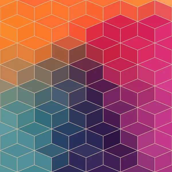 Geometrische patroon met geometrische vormen, ruit. dat vierkante d — Stockfoto