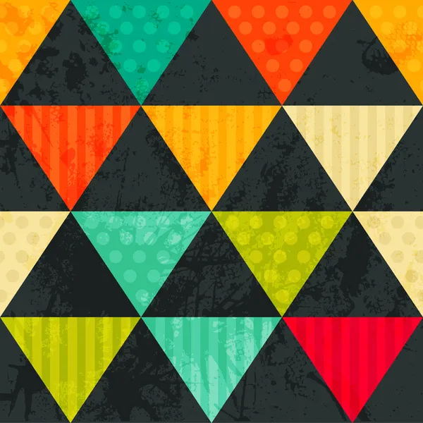 Muster geometrischer Formen. triangles.texture mit Fluss der Spezifikationen — Stockfoto