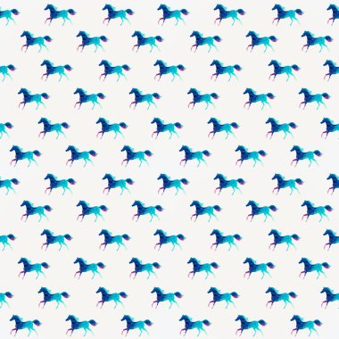 at seamless modeli, üçgen at. geomet soyut at말 완벽 한 패턴, 삼각형 말입니다. geomet의 추상적인 말