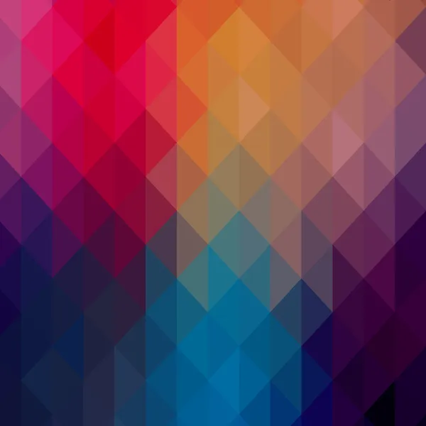 Triangles pattern of geometric shapes. Colorful mosaic backdrop. — Stock Photo, Image