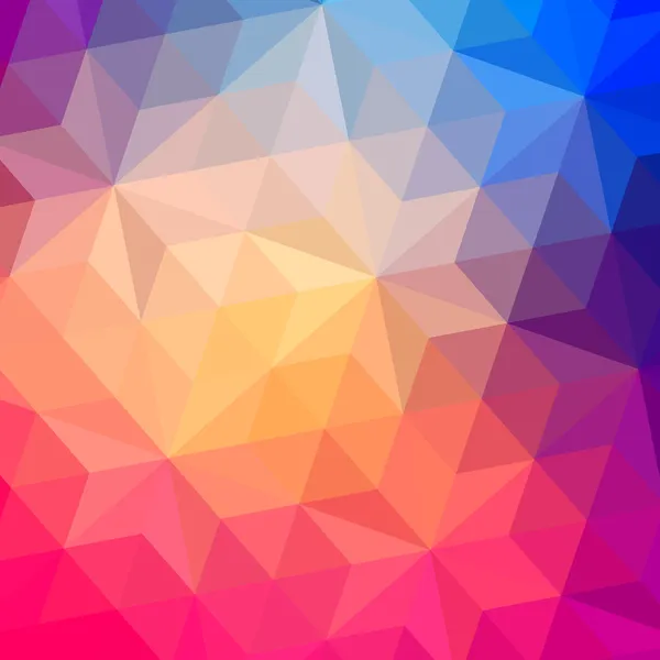 Patrón de triángulos de formas geométricas. Fondo colorido del mosaico . — Foto de Stock