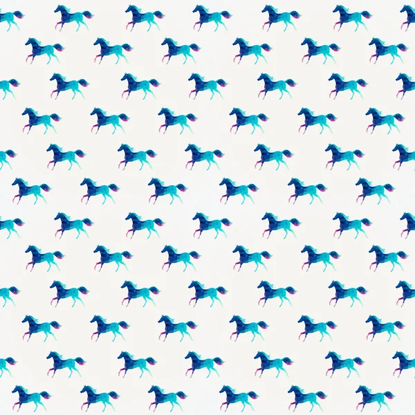 Лошадиный бесшовный рисунок, треугольная лошадь. Абстрактная лошадь геометрии — стоковое фото