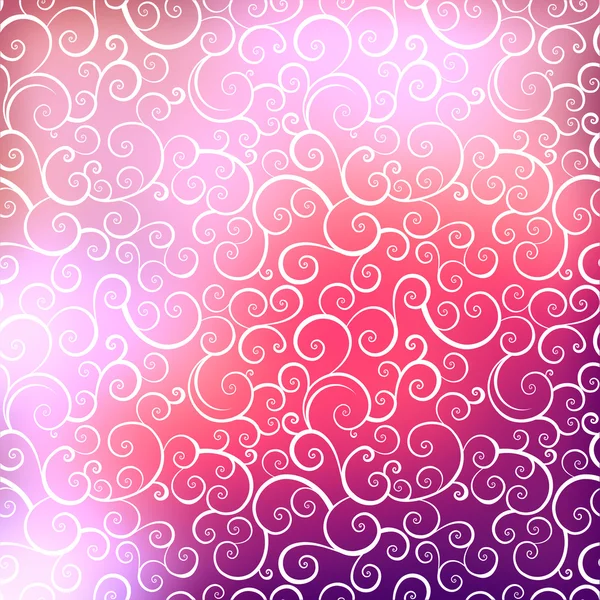 Vector Valentine's Day background. Blurred template, holiday. In — Stock Vector
