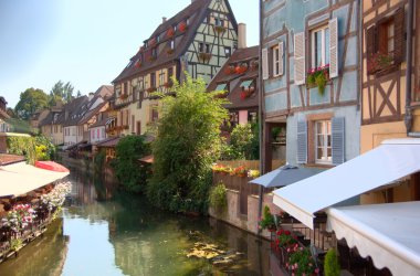 Colmar romantic town in Alsace