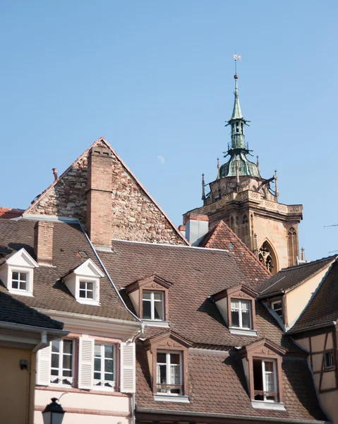 Романтический город Кольмар в Эльзасе — стоковое фото