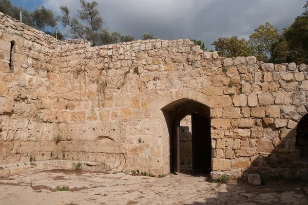 Medieval, castle near jerusalem — Stock Photo, Image