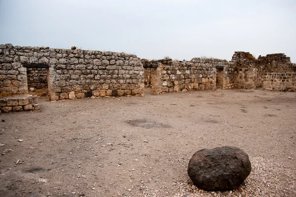 Ancient ruins in galilee — Stock Photo, Image