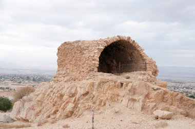 King Herod's palace ruins clipart
