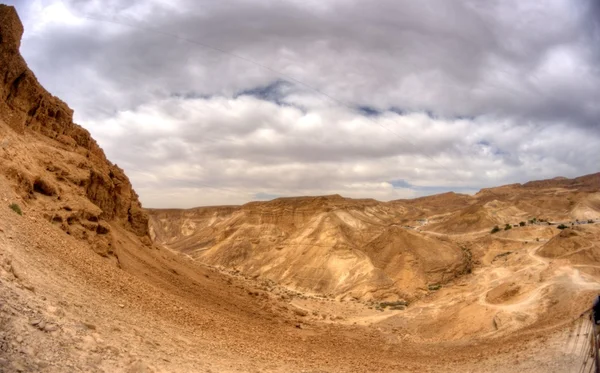 Руїни в пустелі — стокове фото