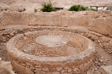King Herod's palace ruins clipart
