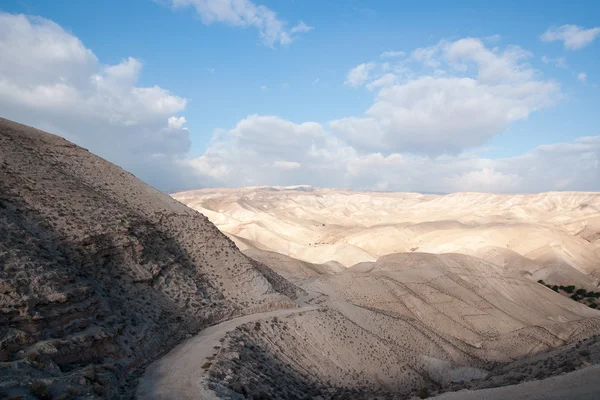 Hiking in judean desert — Stock Photo, Image