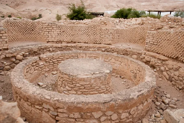 As ruínas do palácio do rei Herodes — Fotografia de Stock