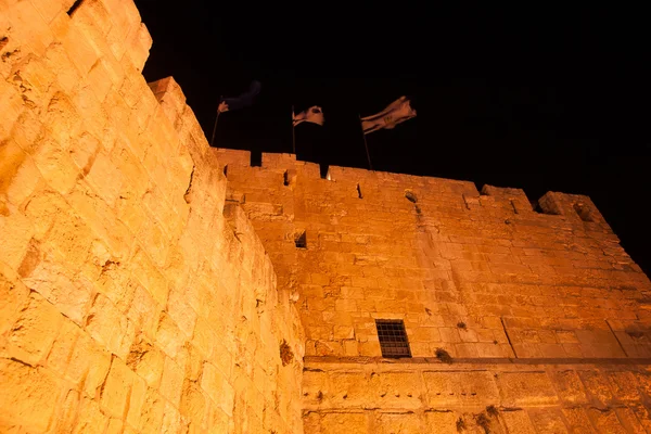 Dávid tornya Jeruzsálemben — Stock Fotó