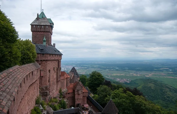 Castelo Haut Koenigsbourg — Fotografia de Stock